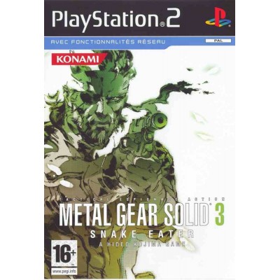 Metal Gear Solid 3 - Snake Eater [PS2, английская версия]